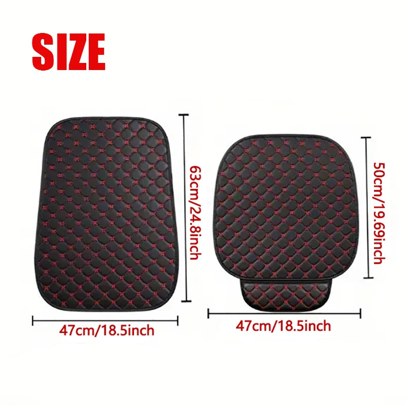 PU Leather Car Seat Cushion – All-Season Durability