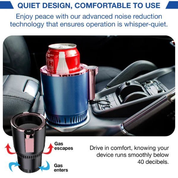 BoldCar - Heating and Cooling Car Cup Holder - Bold Car