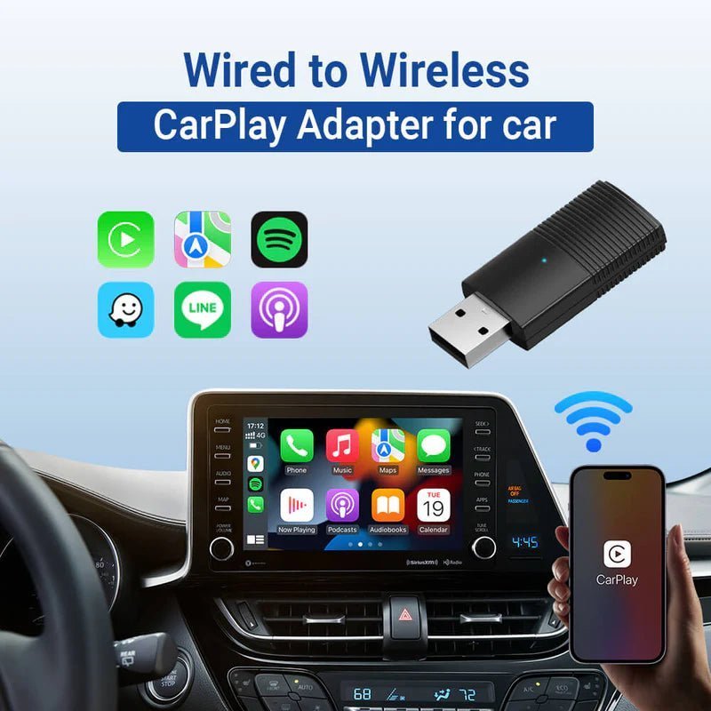 Mini Wireless CarPlay Adapter - Bold Car