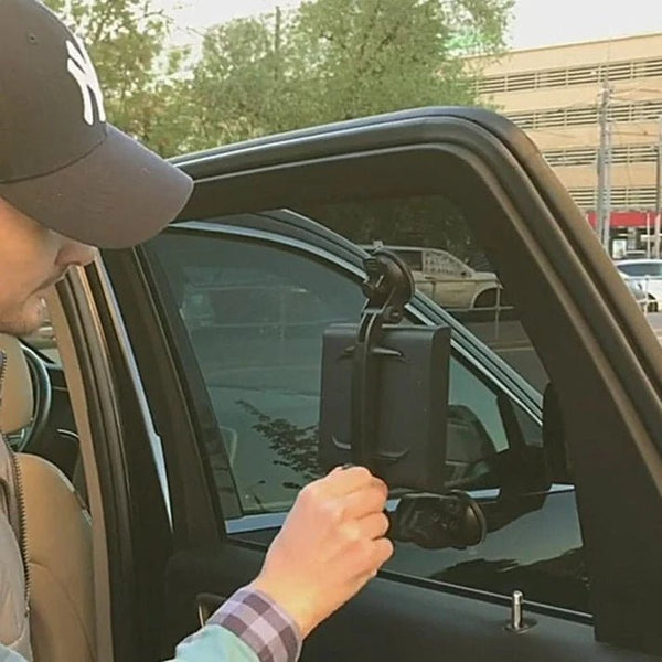 Car LED Message Display Panel with Suction Mount and Cigarette Lighter Plug