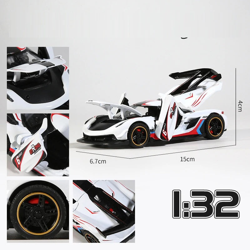 1: 32 JESKO Alloy Car Model High Simulation Diecasts Toy