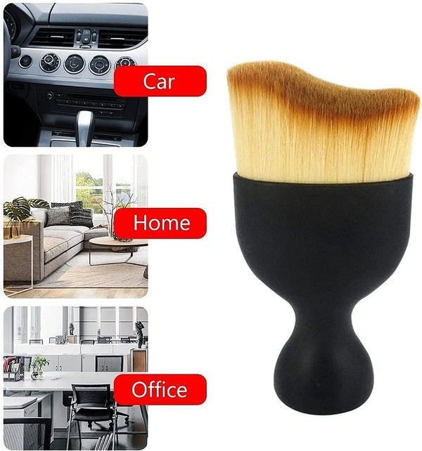 Versatile Car Cleaning Brush for Multiple Surfaces