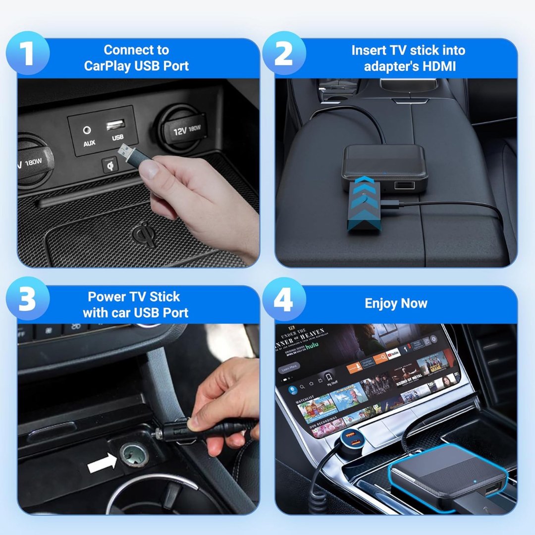 Car TV Mate - Car TV Converter for Fire TV Stick - Bold Car