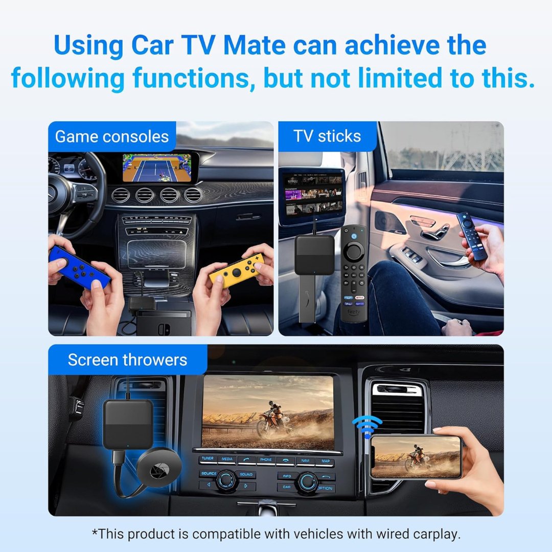Car TV Mate - Car TV Converter for Fire TV Stick - Bold Car