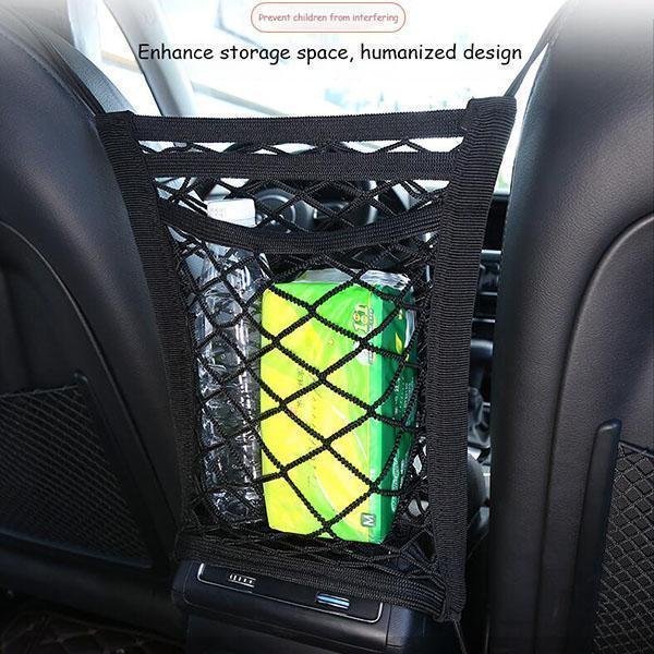 Universal Elastic Mesh Net Trunk Bag - Bold Car