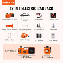 Load image into Gallery viewer, 3 - in - 1 Electric Hydraulic Car Jack - Bold Car
