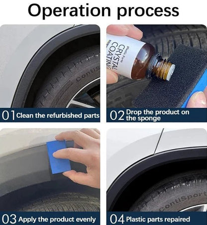 Plastic Parts Crystal Coating - Bold Car