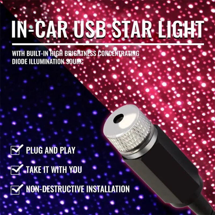 USB Star Sky Lamp - Bold Car