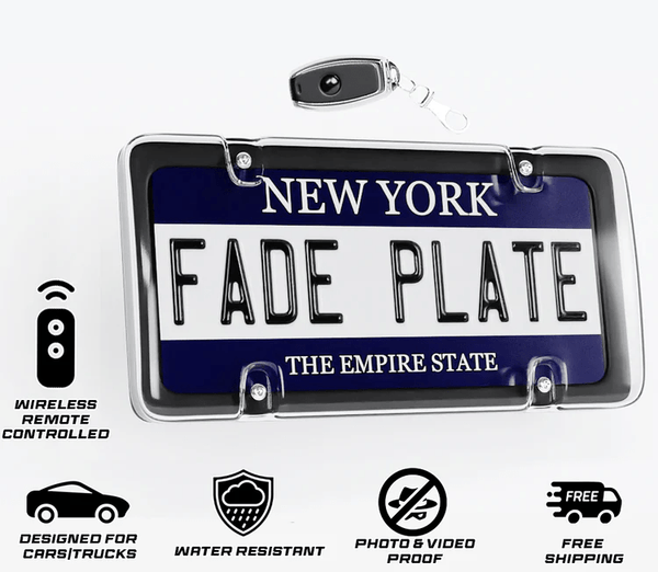 Realistic New York Plate Design