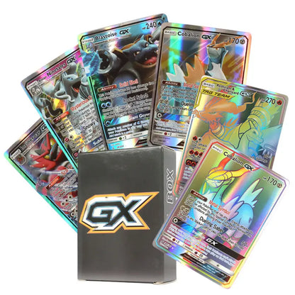 New Holographic Pokemon Cards Scarlet Violet 80Vmax 20EX English Letter Pokemon trading card Kids Gift