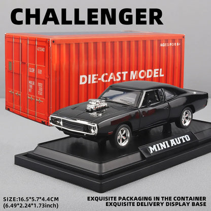 1:32 Scale 1970 Charger Diecast Model Car – Pull-Back Toy for Collectors & Kids
