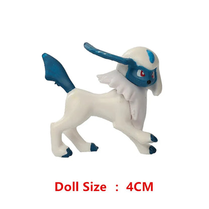 Pokemon Pokeball With Cartoons Movie Anime Figure Pikachu Charmander Eevee Squirtle Vulpix Quality Pet Action Model Toys Gifts