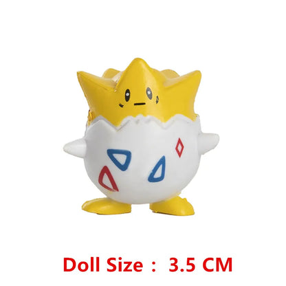 Pokemon Pokeball With Cartoons Movie Anime Figure Pikachu Charmander Eevee Squirtle Vulpix Quality Pet Action Model Toys Gifts