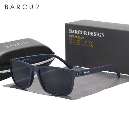 BARCUR Polarized Outdoor Sunglasses – Lightweight TR90 Fishing & Travel Eyewear
