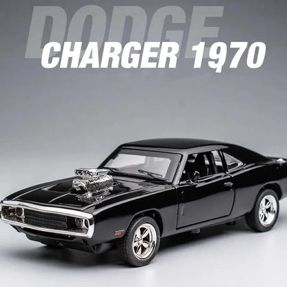 1:32 Scale 1970 Charger Diecast Model Car – Pull-Back Toy for Collectors & Kids