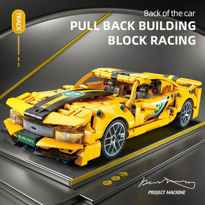 451PCS City Speed Car Building Blocks – Luxury Racing Vehicle Toy