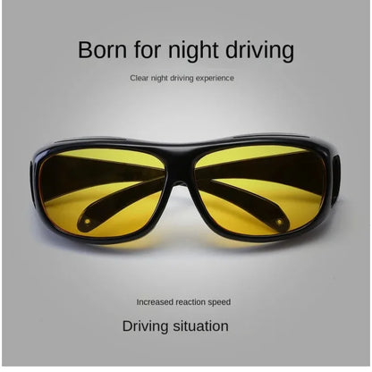 2024 Anti-Glare Night Vision Driving Glasses – Protective Goggles for Drivers