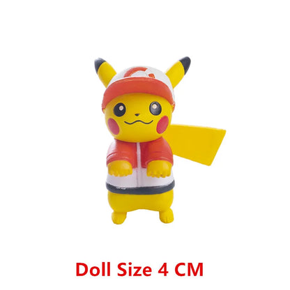 Pokemon Pokeball With Cartoons Movie Anime Figure Pikachu Charmander Eevee Squirtle Vulpix Quality Pet Action Model Toys Gifts