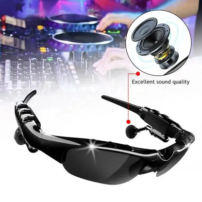 Wireless Bluetooth Cycling Sunglasses – Polarized Sports & Driving Headset