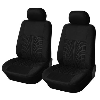 Fashionable Tire Track Car Seat Covers – Universal Fit