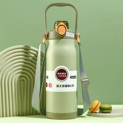 1800ML Large Capacity Stainless Steel Thermo Bottle Portable Thermos Vacuum Flasks Thermo Water Bottle Tumbler Thermoses Outdoor