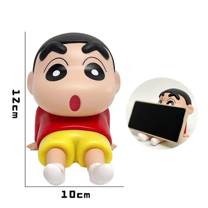 Crayon Shin-Chan Phone Holder – Cute Anime Desktop Stand & Decor