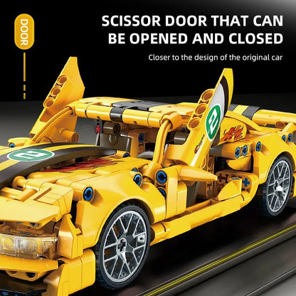 451PCS City Speed Car Building Blocks – Luxury Racing Vehicle Toy