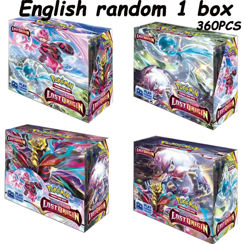Spanish/French/Spanish Pokémon TCG: Silver Tempest Booster OBSIDIAM FLAMES  PARADOX RIFT Display Pokemon Cards Kids Toys
