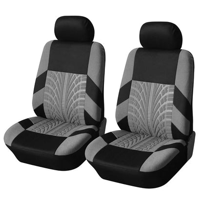 Fashionable Tire Track Car Seat Covers – Universal Fit