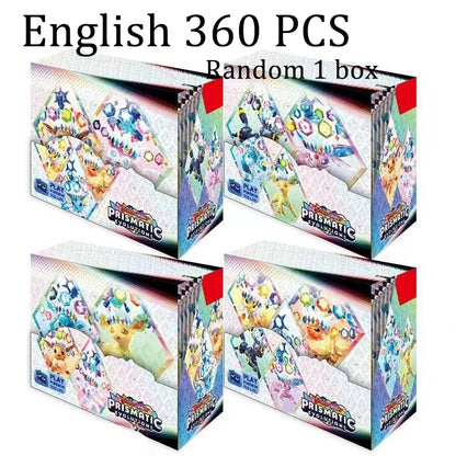 Spanish/French/Spanish Pokémon TCG: Silver Tempest Booster OBSIDIAM FLAMES  PARADOX RIFT Display Pokemon Cards Kids Toys