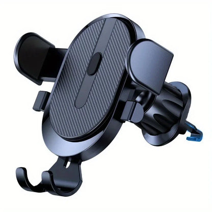 Universal Car Phone Holder – Hook Clip Air Vent Mount for Secure Support
