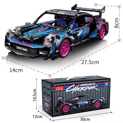 451PCS City Speed Car Building Blocks – Luxury Racing Vehicle Toy