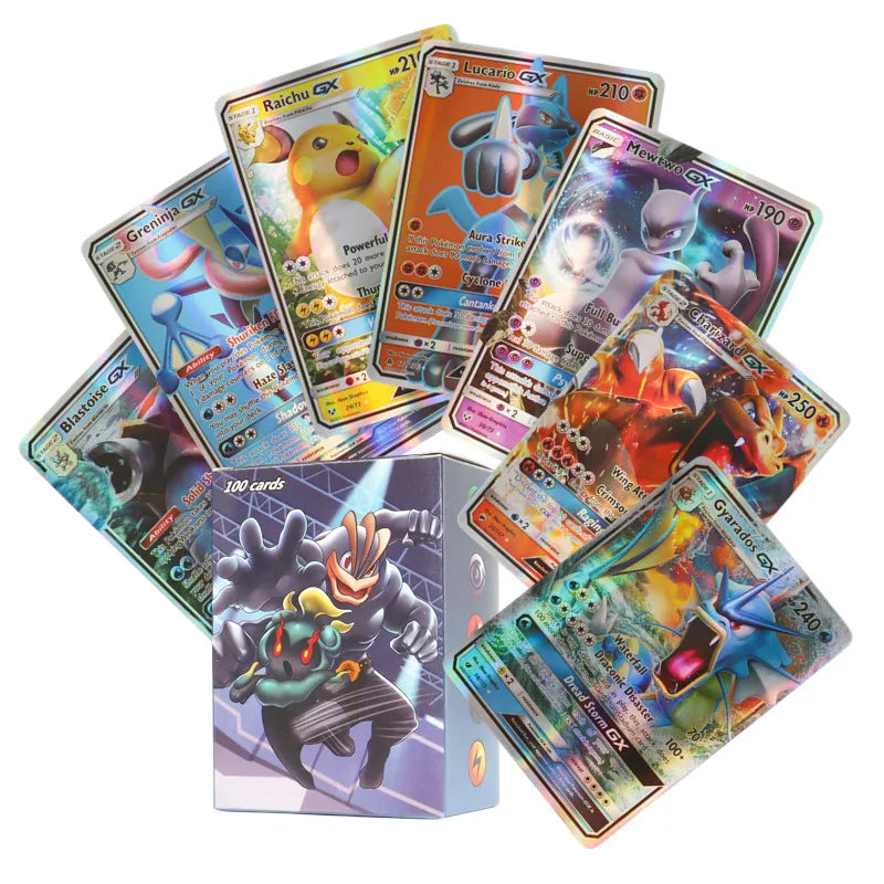 New Holographic Pokemon Cards Scarlet Violet 80Vmax 20EX English Letter Pokemon trading card Kids Gift