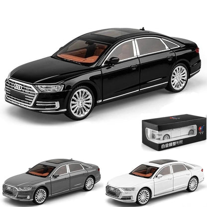 1/24 Audi A8 Diecast Alloy Metal Toy Car