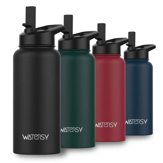 900ml Stainless Steel Thermal Mug with Handle – Insulated Water Bottle Cup