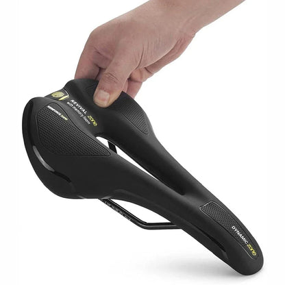 Hollow Gel Bicycle Saddle – Comfortable, Shock-Absorbing Seat for MTB, Road & Exercise Bikes