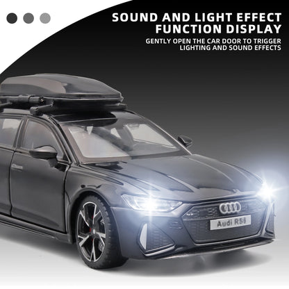 Black 1:32 RS6 Diecast Model Car – Realistic & Custom Gift for Kids