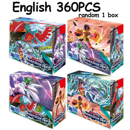 Spanish/French/Spanish Pokémon TCG: Silver Tempest Booster OBSIDIAM FLAMES  PARADOX RIFT Display Pokemon Cards Kids Toys