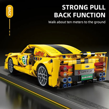 451PCS City Speed Car Building Blocks – Luxury Racing Vehicle Toy
