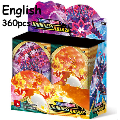 Spanish/French/Spanish Pokémon TCG: Silver Tempest Booster OBSIDIAM FLAMES  PARADOX RIFT Display Pokemon Cards Kids Toys
