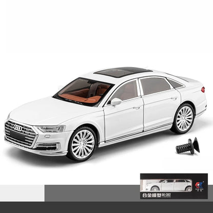 1/24 Audi A8 Diecast Alloy Metal Toy Car