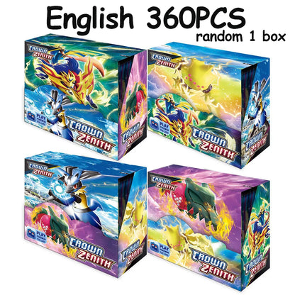 Spanish/French/Spanish Pokémon TCG: Silver Tempest Booster OBSIDIAM FLAMES  PARADOX RIFT Display Pokemon Cards Kids Toys