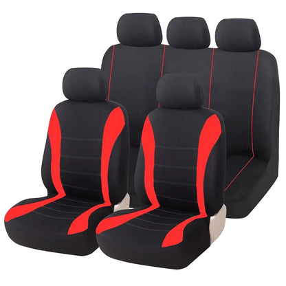 Full Set Universal Car Seat Covers – Breathable Fabric