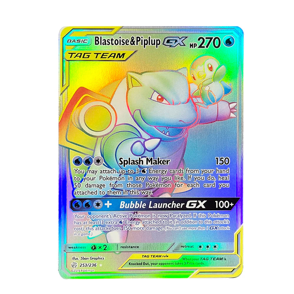 PKM Cards Holographic Charizard Ex GX Rainbow Blastoise VMAX Darkrai VSTAR Hobbies Rare Collection Battle Cards Toys Gifts