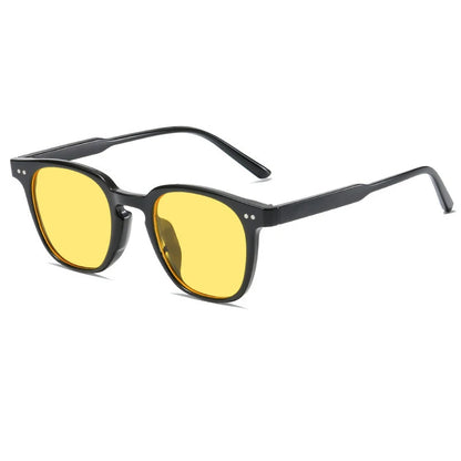 Vintage Square & Round Sunglasses – Unisex Luxury Retro Eyewear