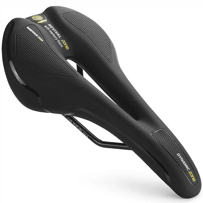 Hollow Gel Bicycle Saddle – Comfortable, Shock-Absorbing Seat for MTB, Road & Exercise Bikes