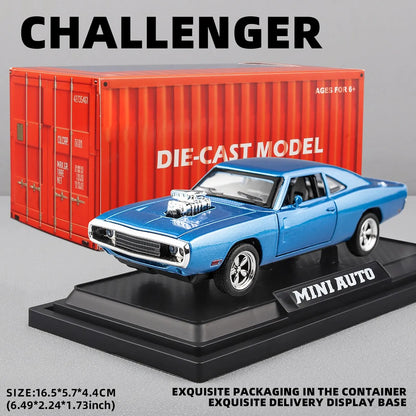 1:32 Scale 1970 Charger Diecast Model Car – Pull-Back Toy for Collectors & Kids