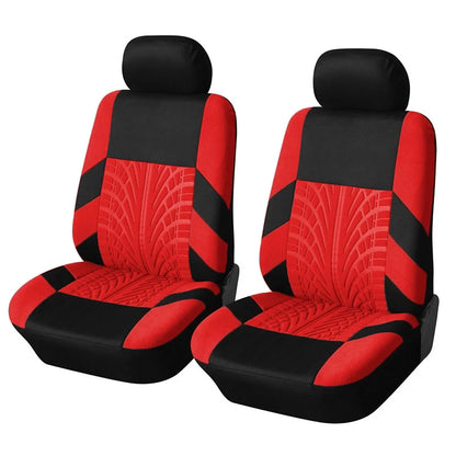 Fashionable Tire Track Car Seat Covers – Universal Fit