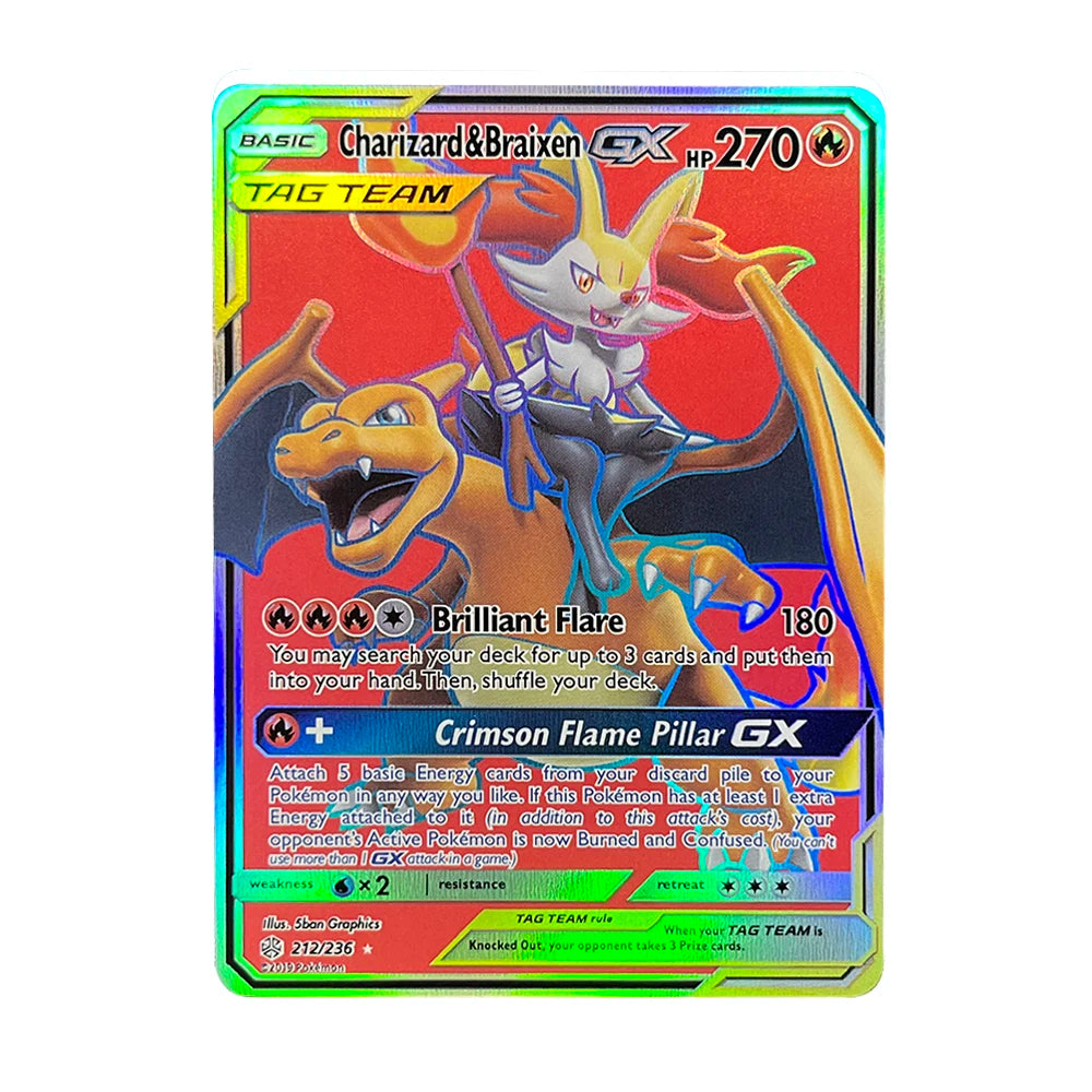 PKM Cards Holographic Charizard Ex GX Rainbow Blastoise VMAX Darkrai VSTAR Hobbies Rare Collection Battle Cards Toys Gifts