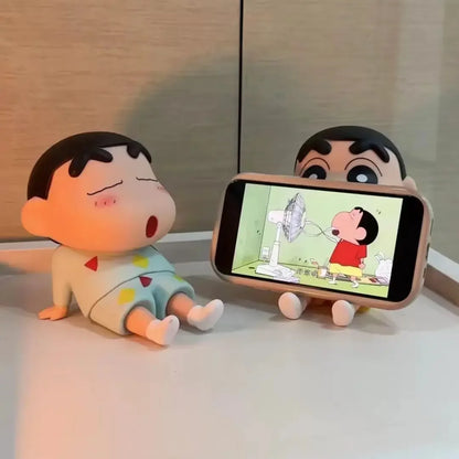 Crayon Shin-Chan Phone Holder – Cute Anime Desktop Stand & Decor